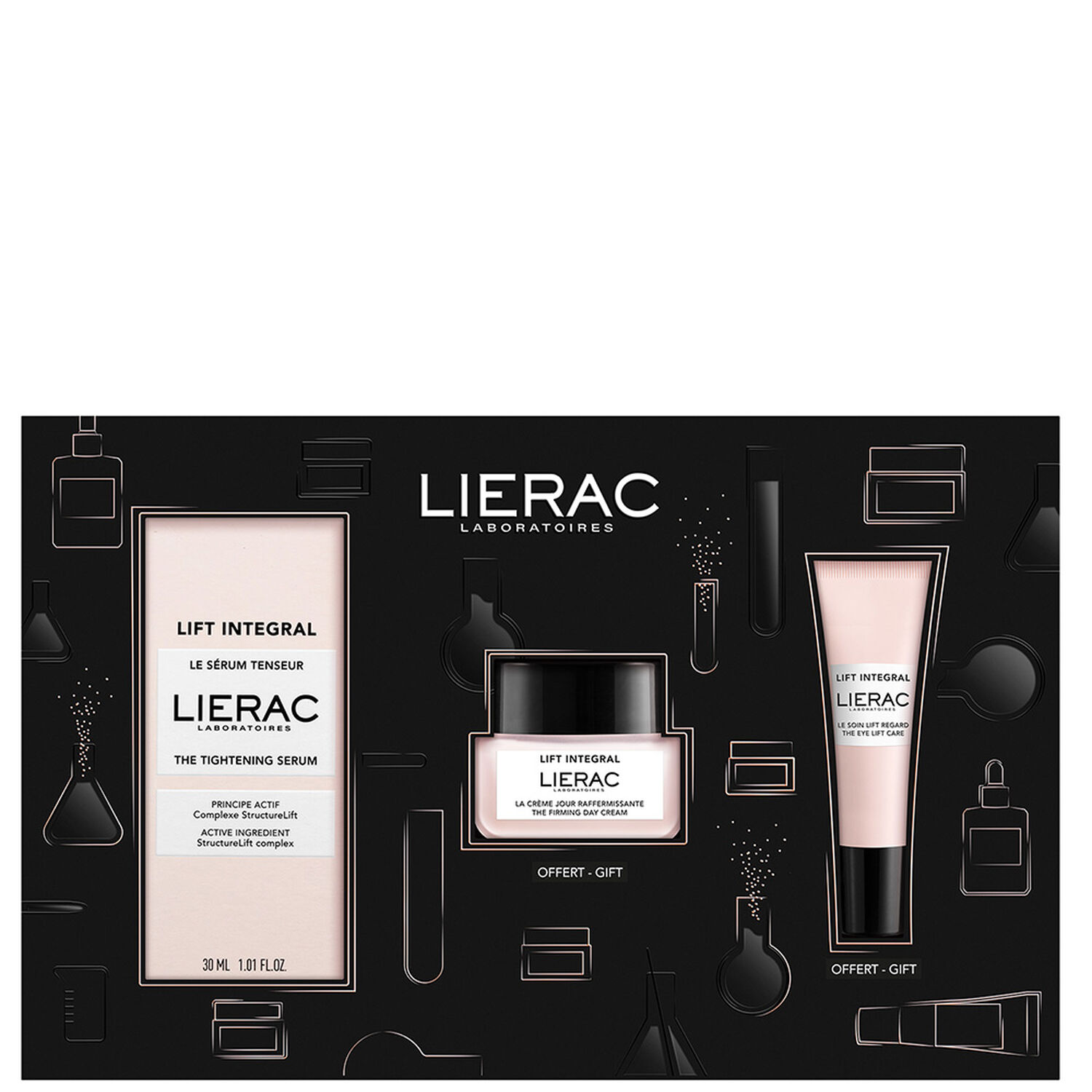 Lierac Lift Integral Coffret Anti-Age Lift Fermeté - Sérum 30ml + Crème Jour 20ml + Soin Regard 7.5ml