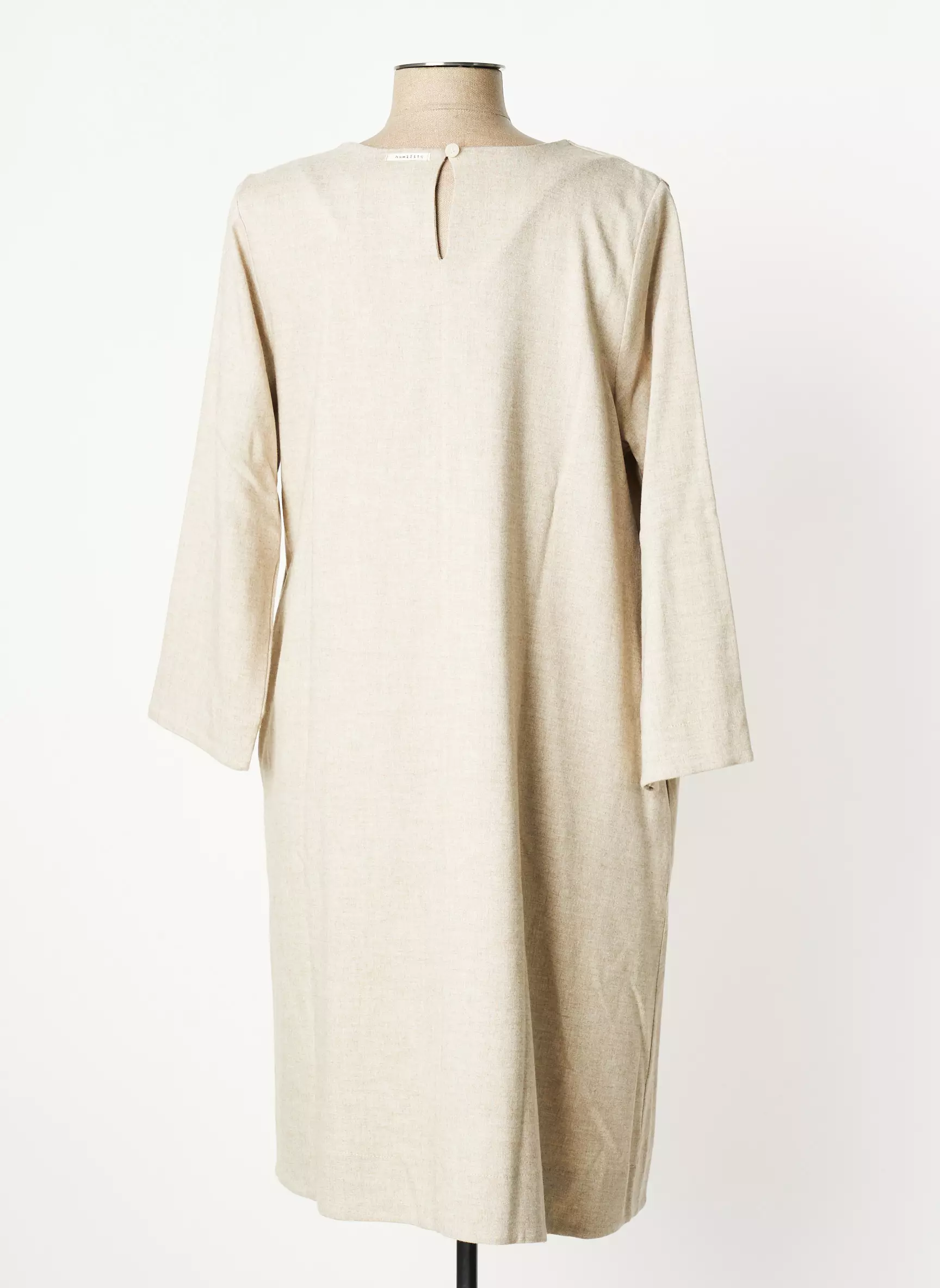 Humility Robes Mi Longues Femme couleur beige