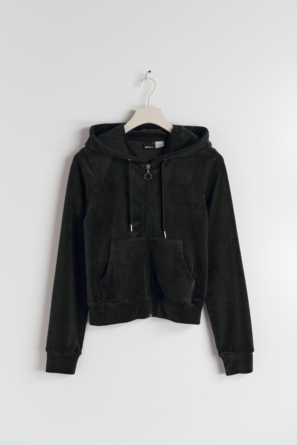 Velour hoodie