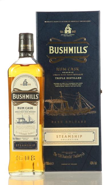 Bushmills Steamship Rum Cask 0,7 l·40 % vol