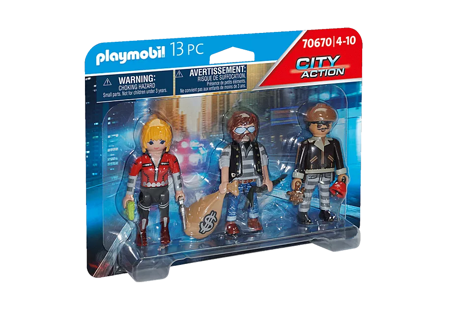 Figurenset Ganoven