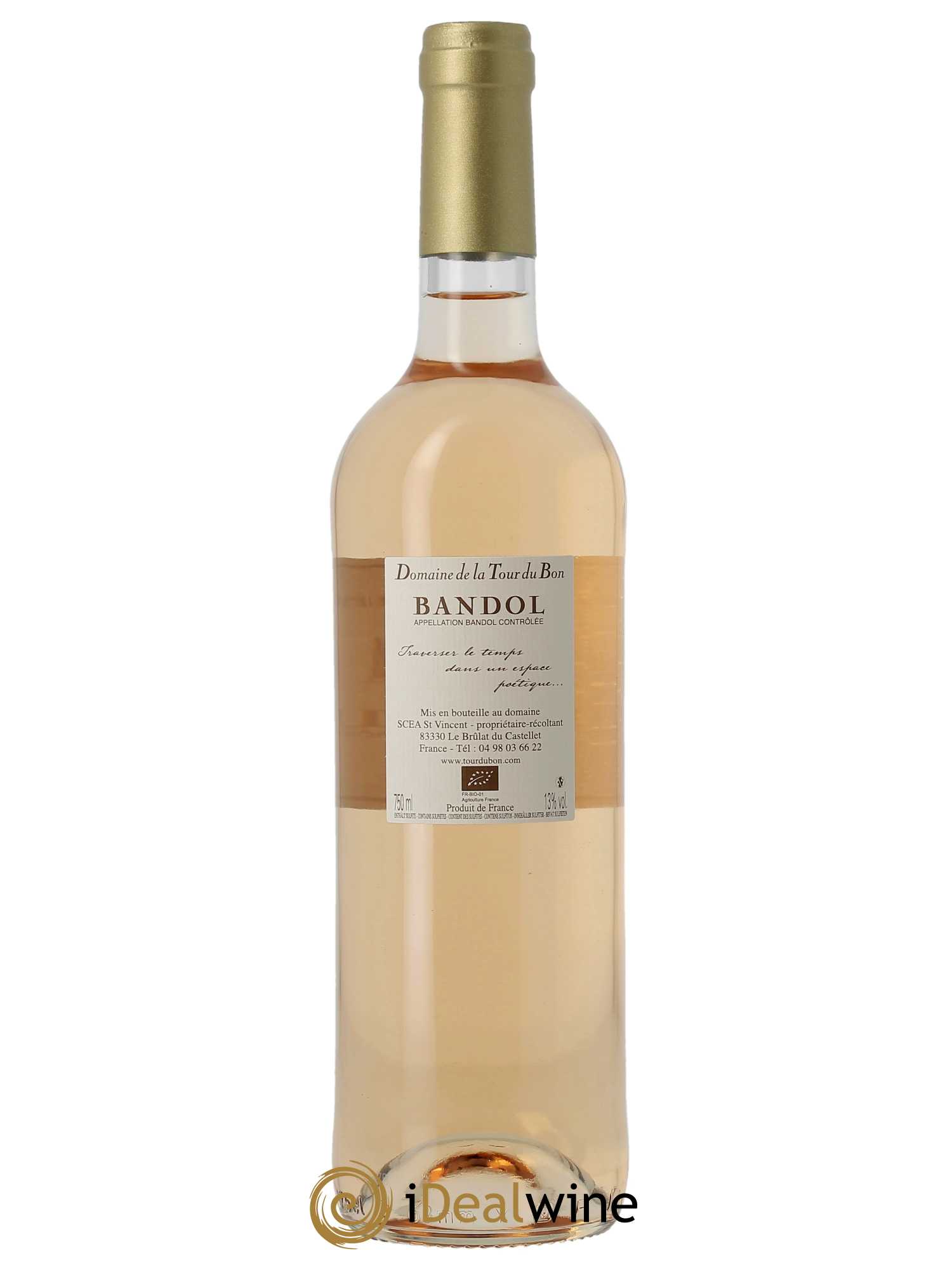 Bandol La Tour du Bon Agnès Henry  2022 - Lot de 1 Bouteille