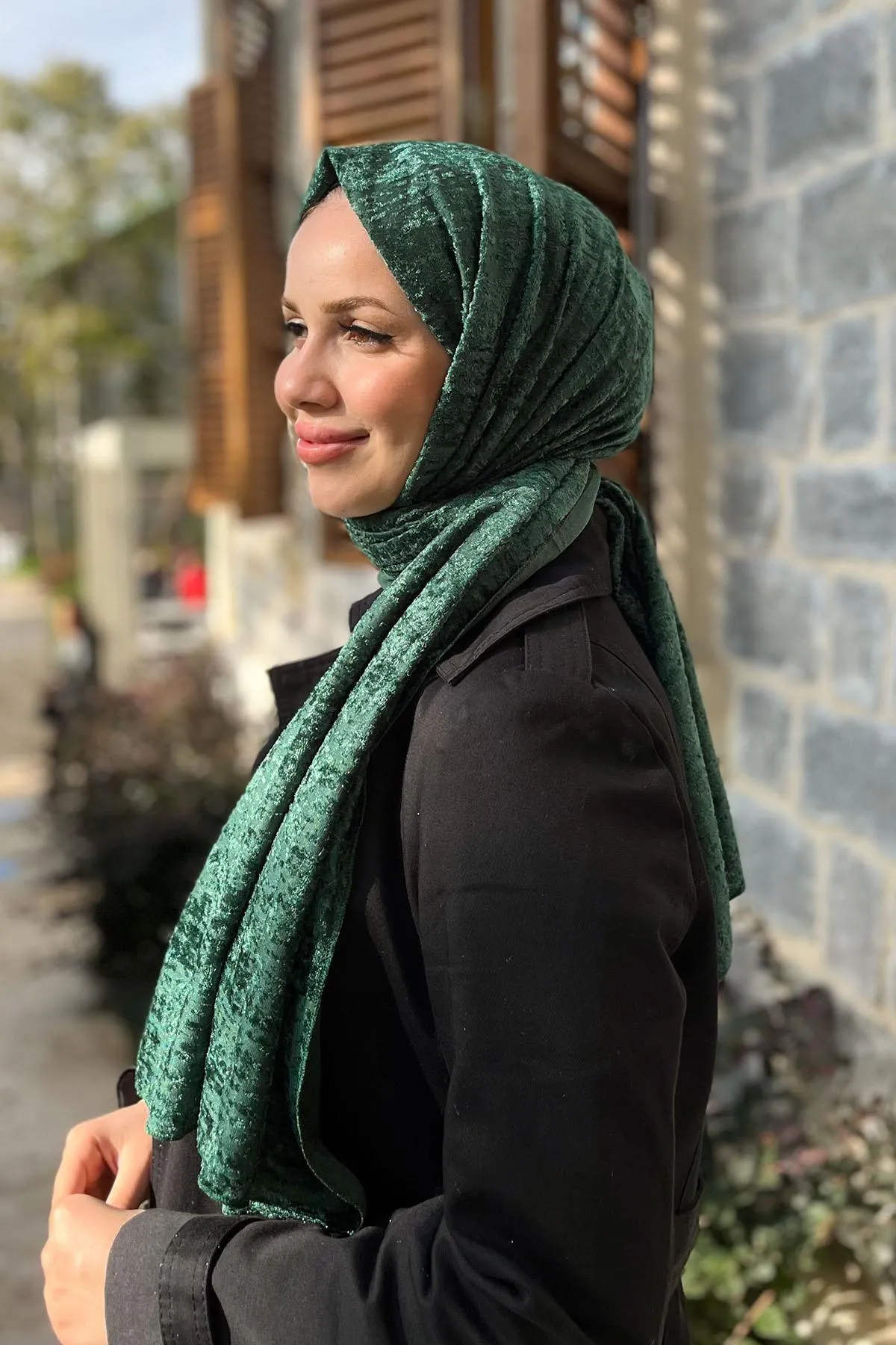 Armine  Trend Strickschal 2 – Ats2or-14 – Smaragdgrün
