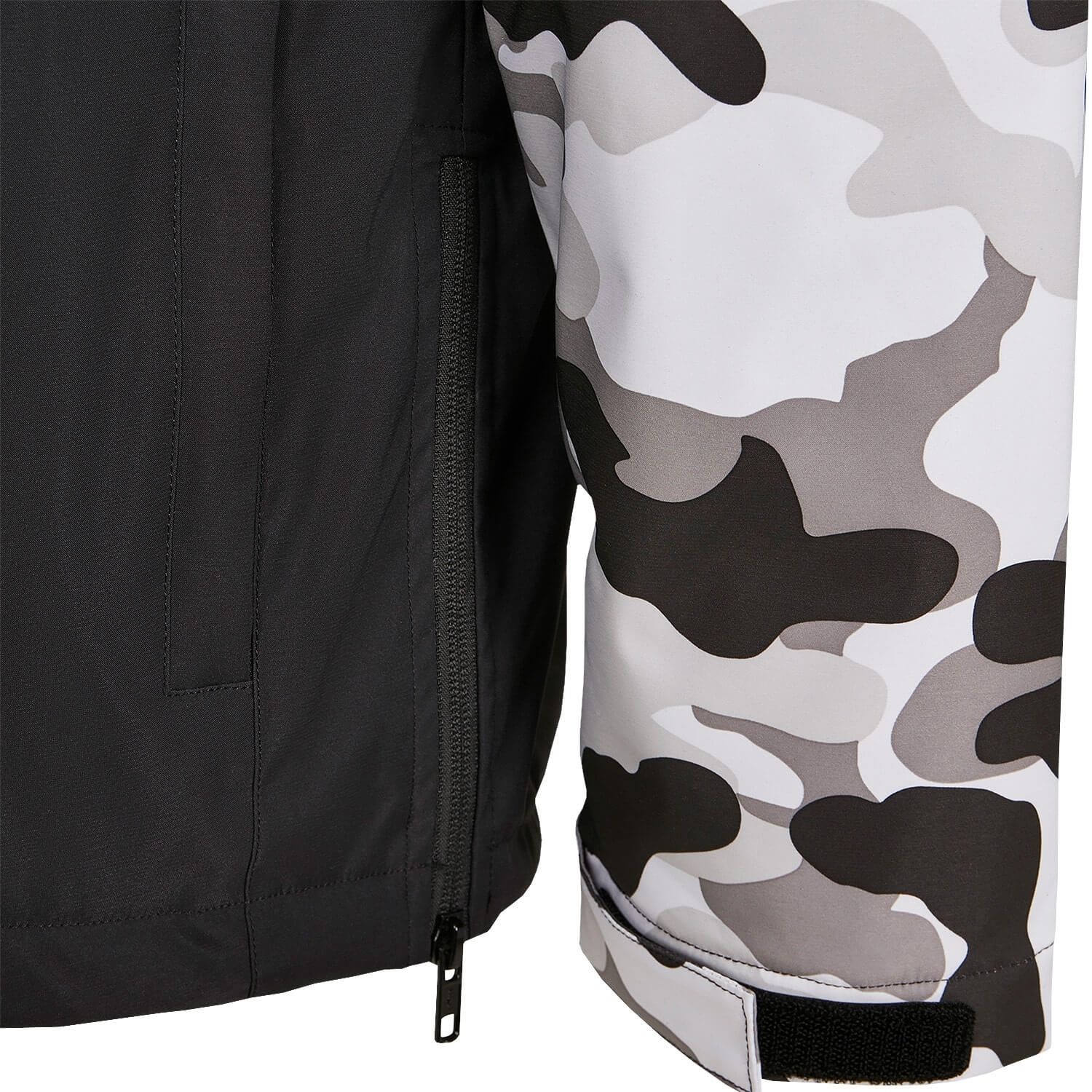 Camo Mix Pull Over Jacket