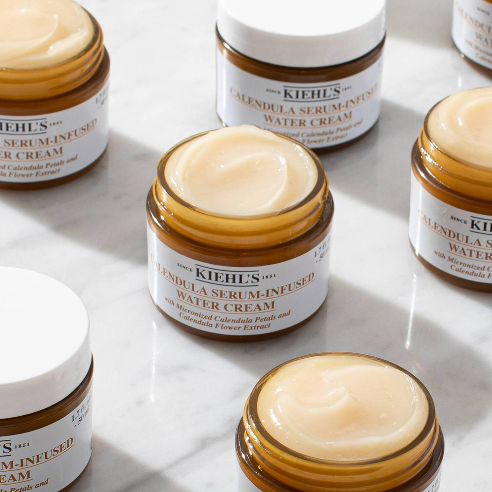 kiehl's Calendula Serum-Infused Water Cream Crème gel hydratante et apaisante au calendula