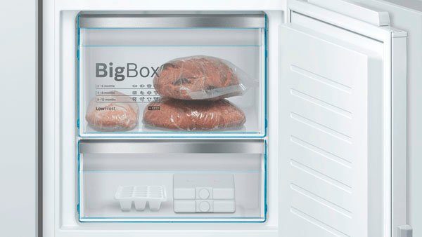 BOSCH Einbaukühlgefrierkombination KIS77AFE0, 157,8 cm hoch, 55,8 cm breit