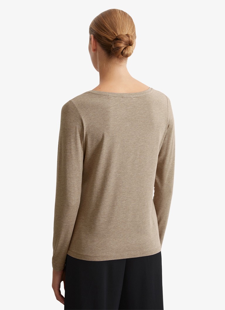 Marc O'Polo long-sleeved shirt with mottled design