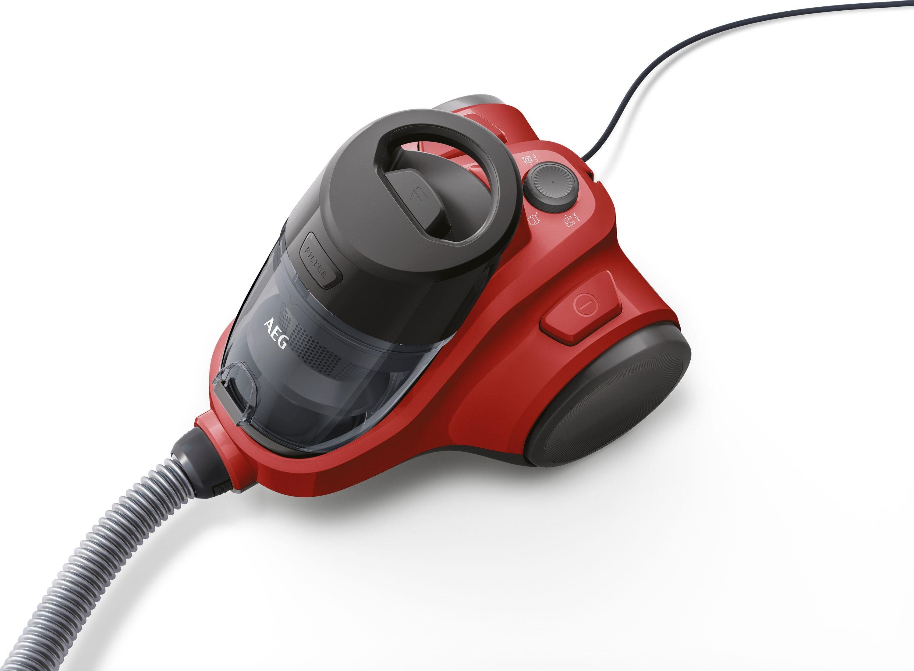 AEG Bodenstaubsauger LX5-2-ANIM, 750 W, beutellos, XXL 1,8l Staubbehälter