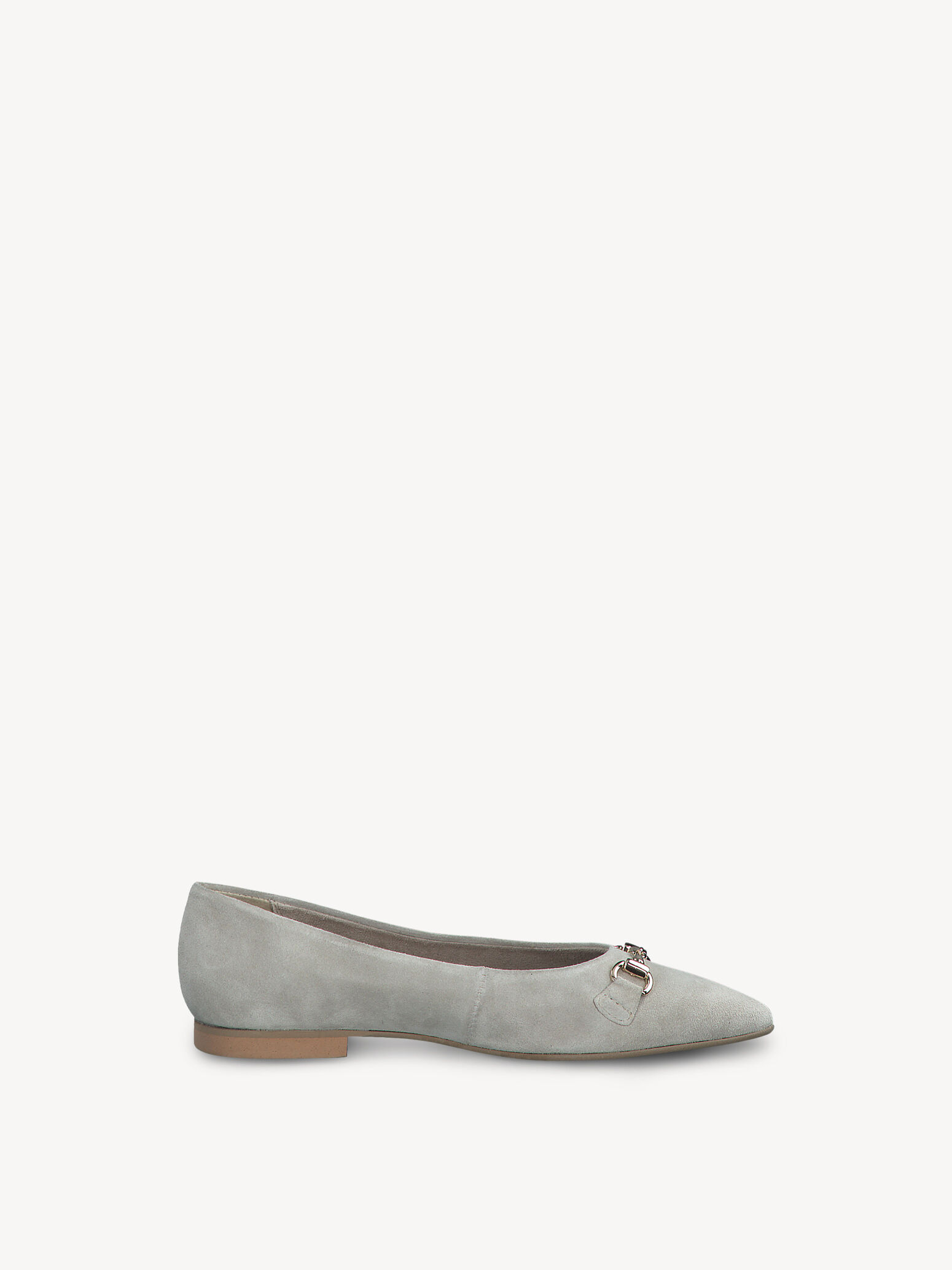 Ballerine en cuir - beige