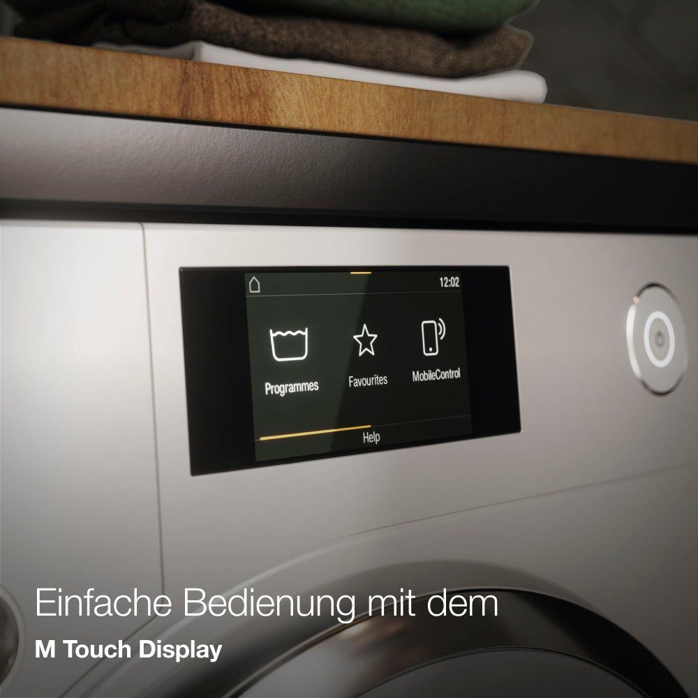 Miele Waschtrockner WTR860WPM D LW PWash&TDos 8/5 Kg, 8 kg, 5 kg, 1600 U/min, unterbaufähig, QuickPower für schnelles Waschen und Trocknen