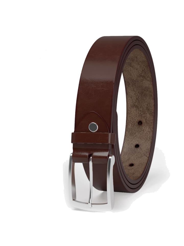 Kmisso Gürtel in Dark Brown günstig kaufen 105 cm