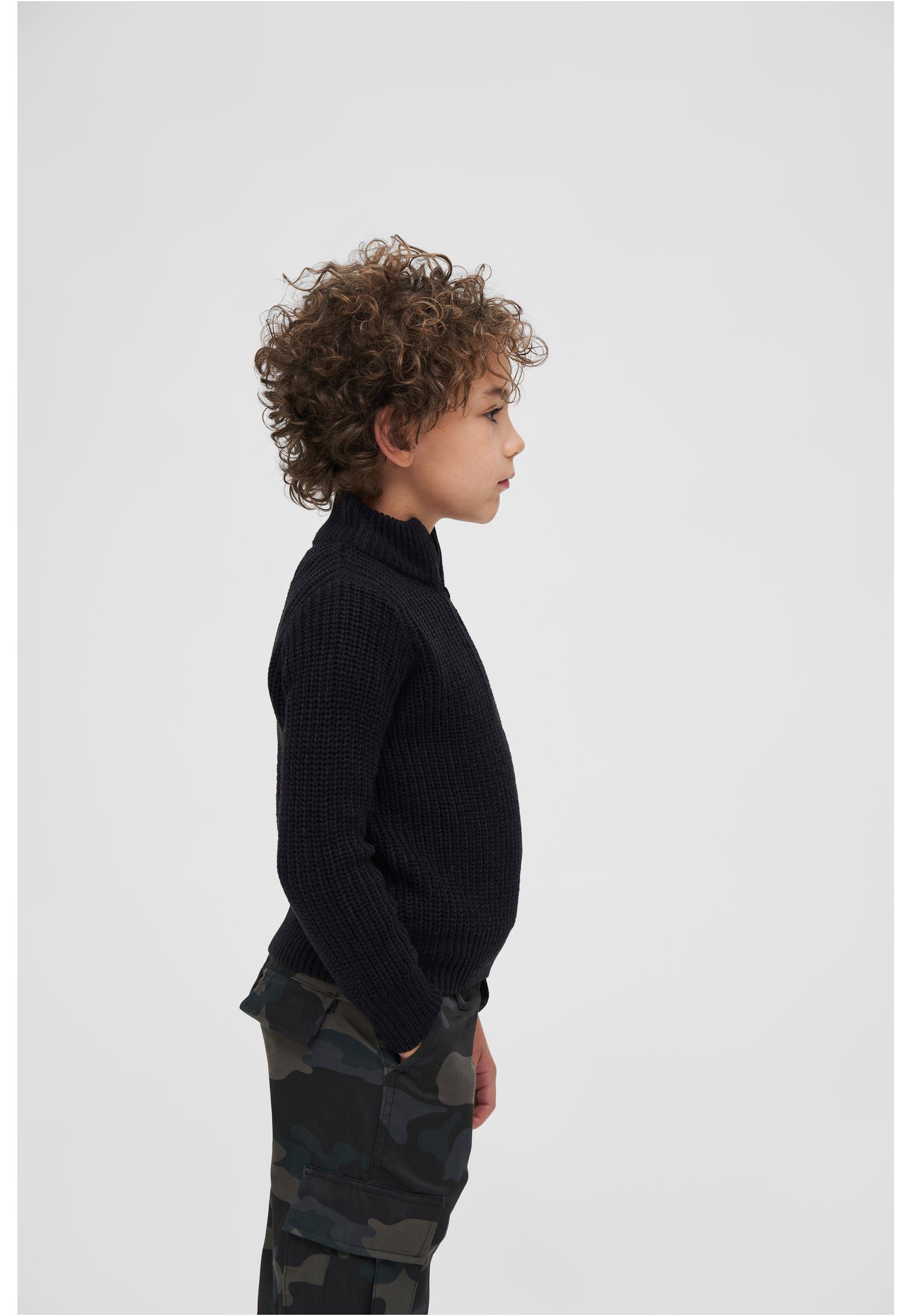 Brandit Kapuzenpullover Unisex Kids Marine Troyer Pullover (1-tlg)