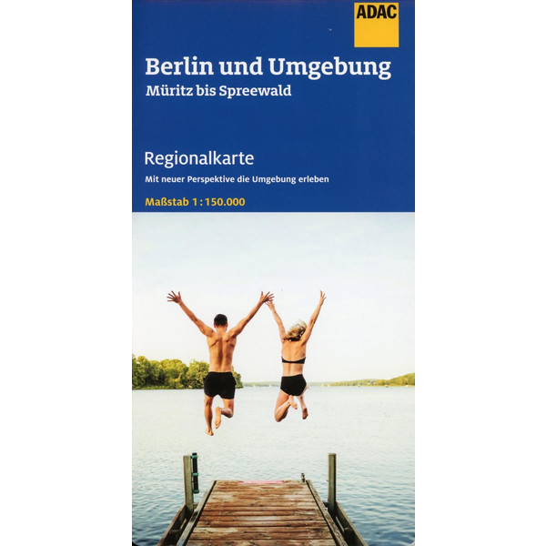 ADAC Regionalkarte Blatt 6 Berlin und Umgebung Müritz bis Spreeewald 1:150 000 - Straßenkarte