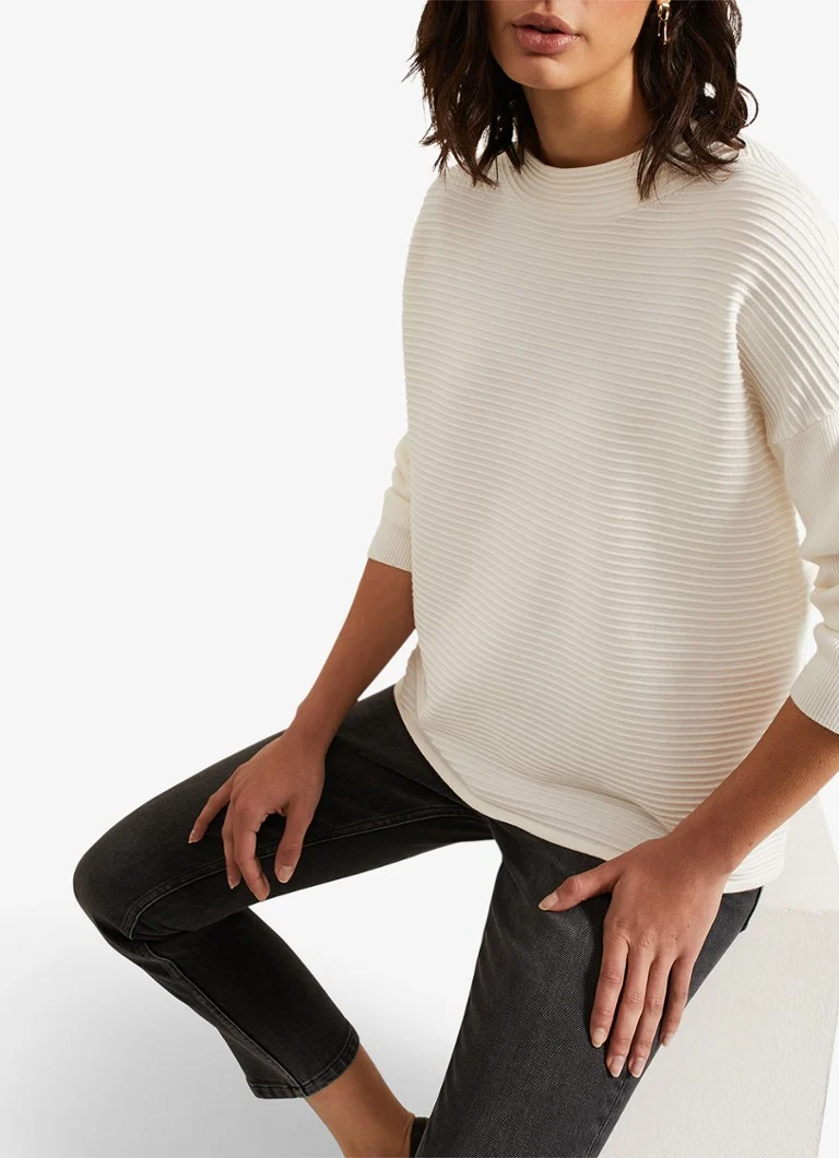 Sweter Phase Eight Elise z teksturą i cienką dzianiną