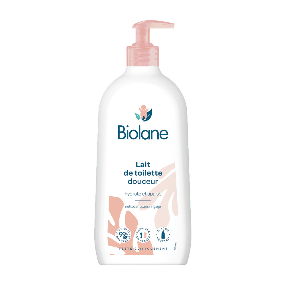biolane Lait de toilette 750 ml Lait