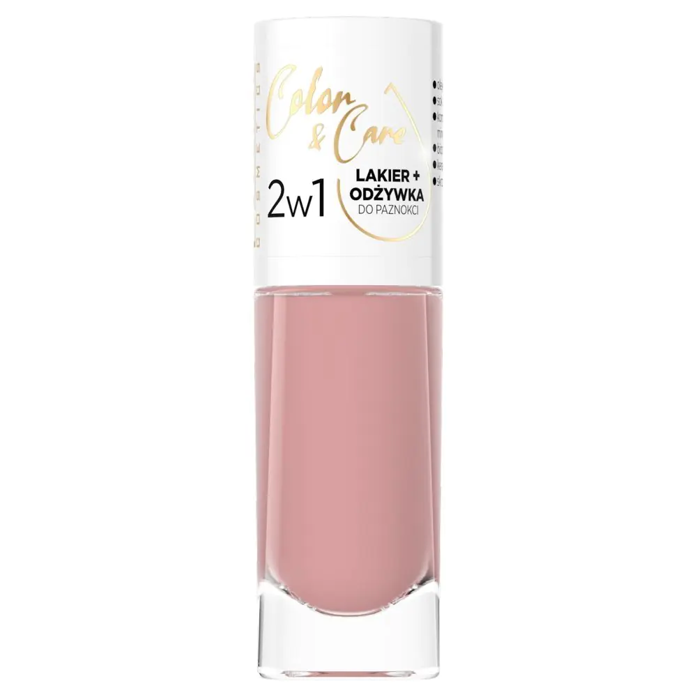 Βερνίκι νυχιών Eveline Color & Care με σύνθεση περιποίησης 126