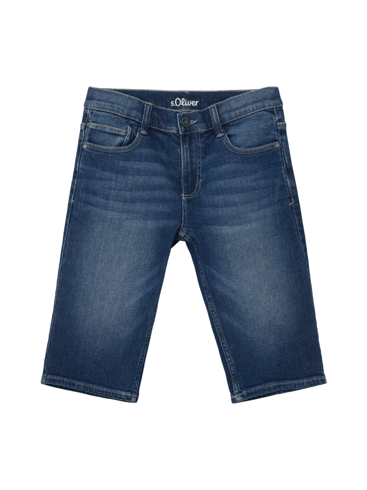 s.Oliver Jeans-Hose 3/4 in Blau günstig kaufen