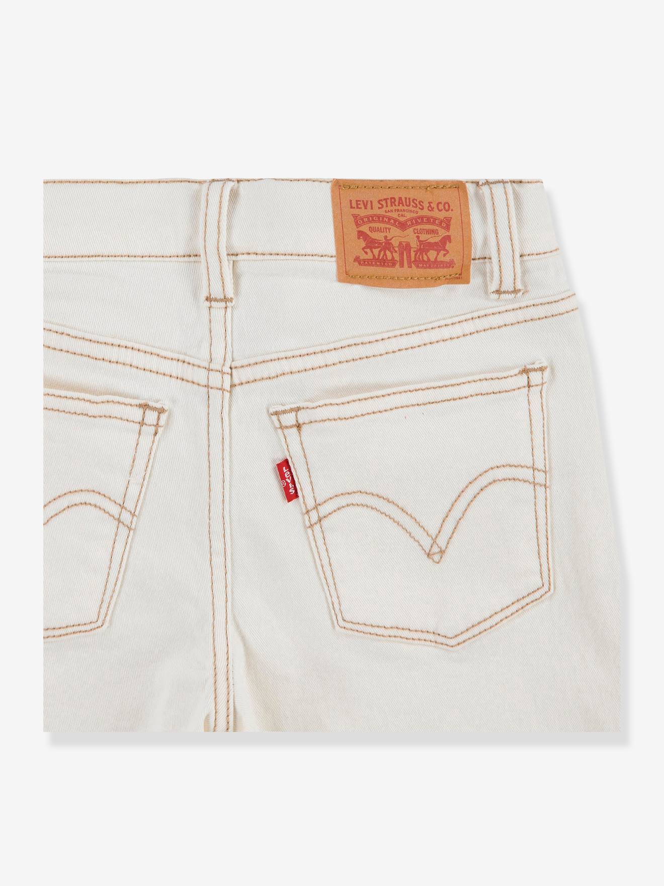 Levis Weite Mädchen Jeans Levi's mit Bio-Baumwolle - wollweiß