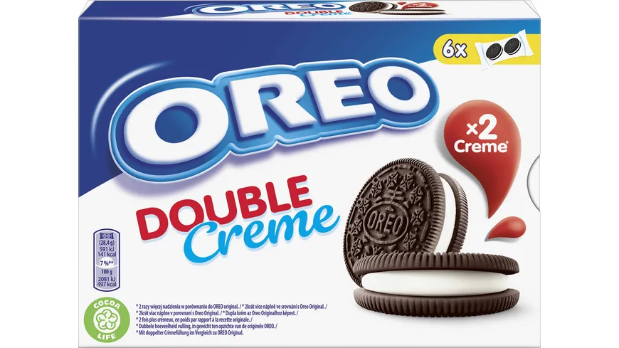 OREO TASCHE VANILLE SANDWICH KEKSE 170 GR 170 g