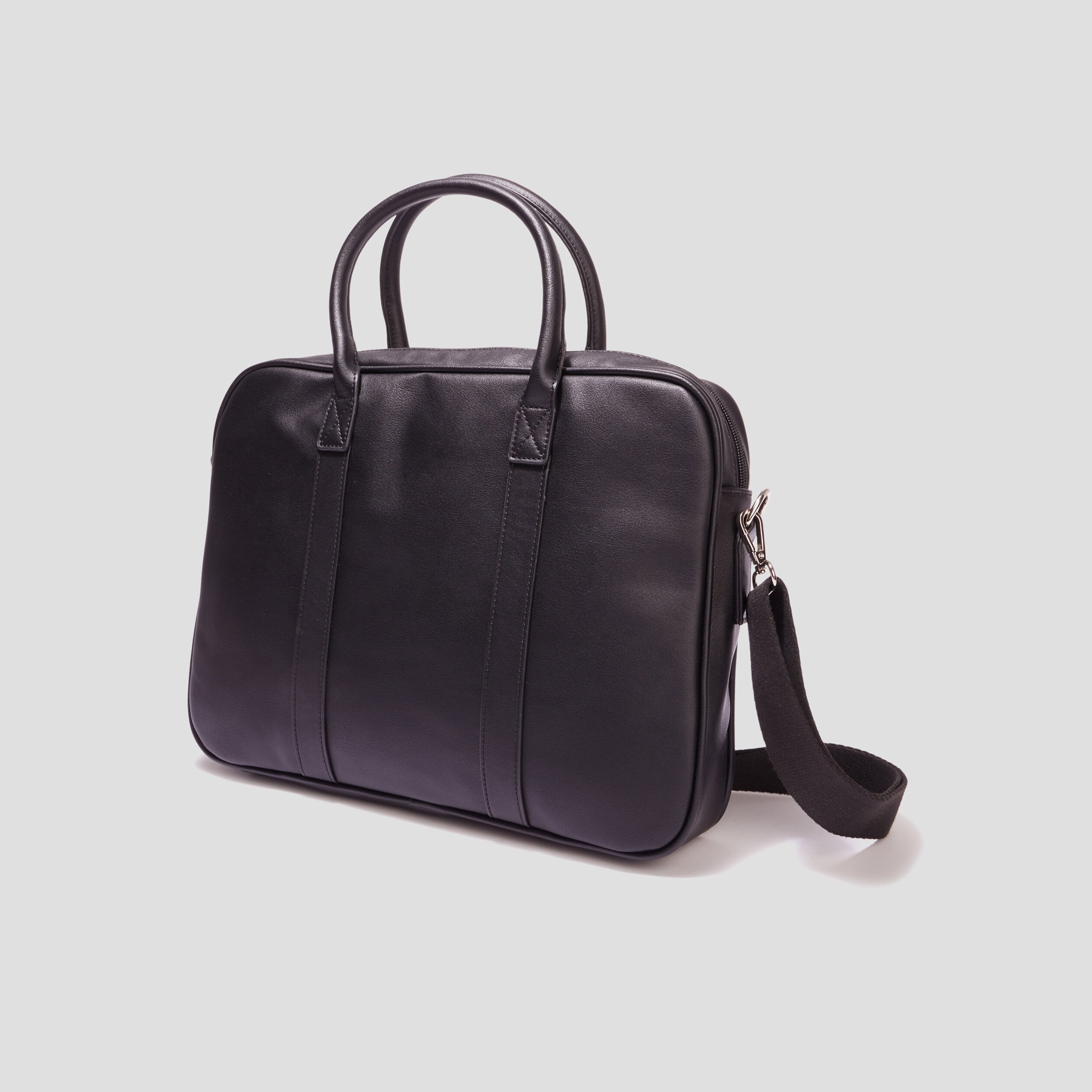 Pochette portable à bandoulière noir homme | La Halle
