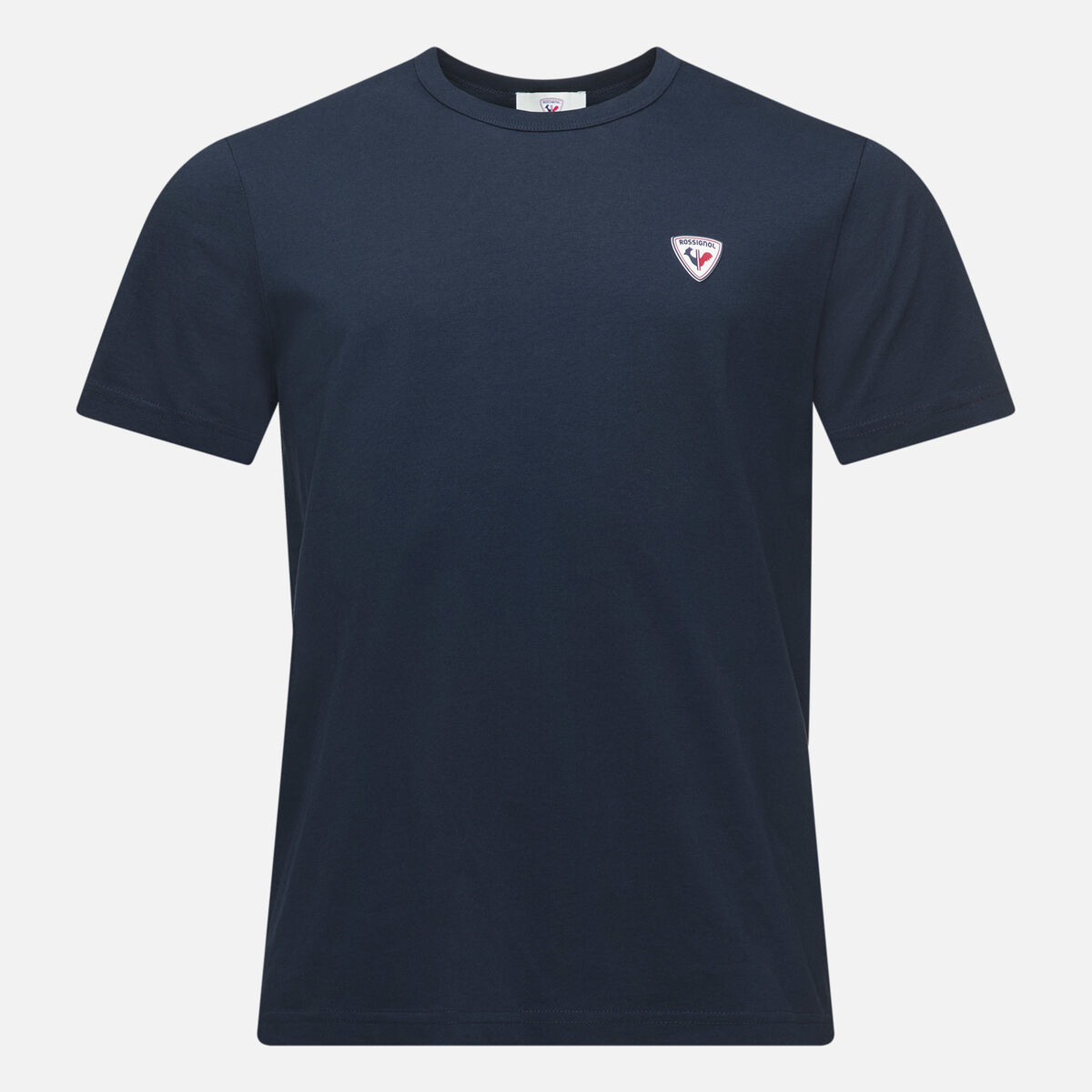 Einfarbiges Logo Herren-T-Shirt