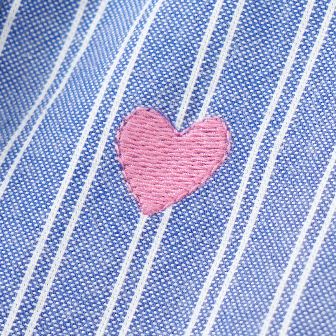 Mädchen Blusenkleid in Hemd-Optik