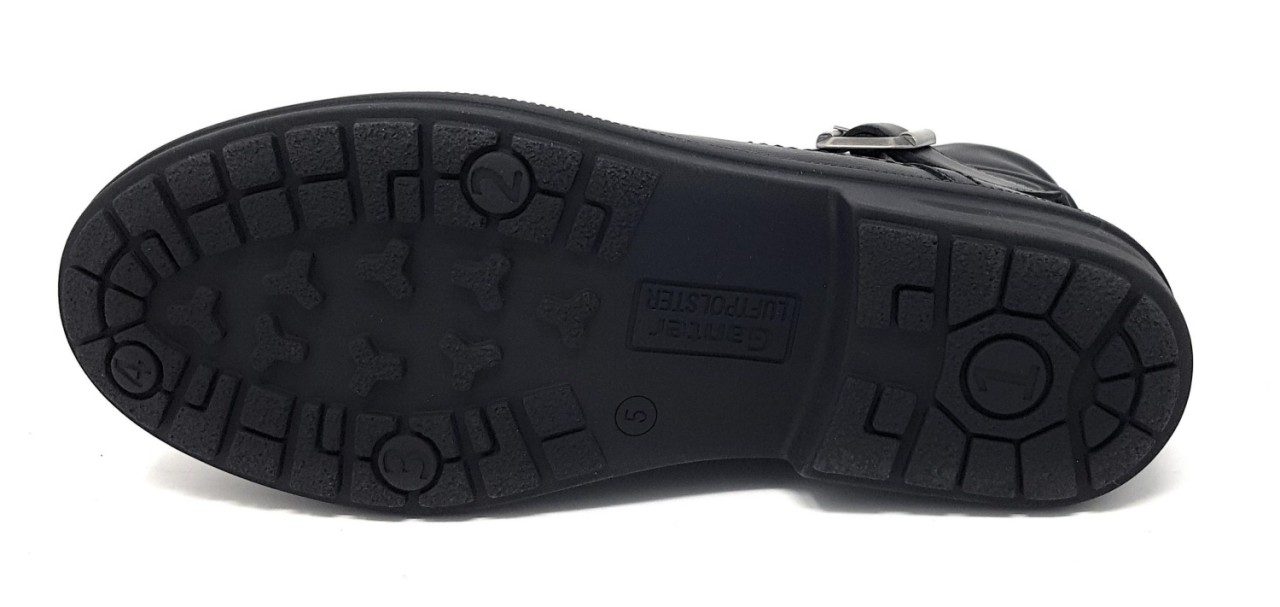 GANTER Schnür-Stiefeletten schwarz