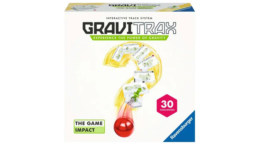 Ravensburger Beschäftigung - GraviTrax The Game Impact - Logikspiel für Kugelbahn Fans