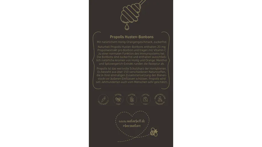 Naturbell Propolis Husten-Bonbons