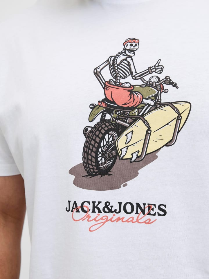 JACK & JONES PLUS T-shirt in Bright White günstig kaufen
