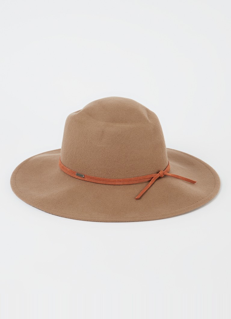 Brixton Brenton wool hat with suede details