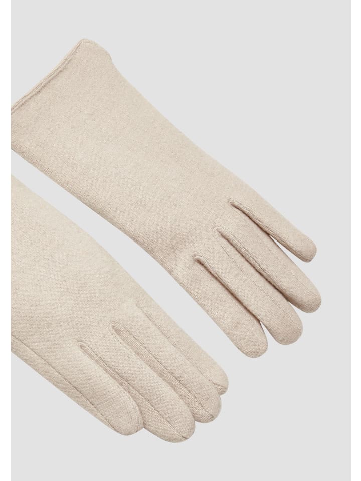 s.Oliver Handschuhe in Beige günstig kaufen