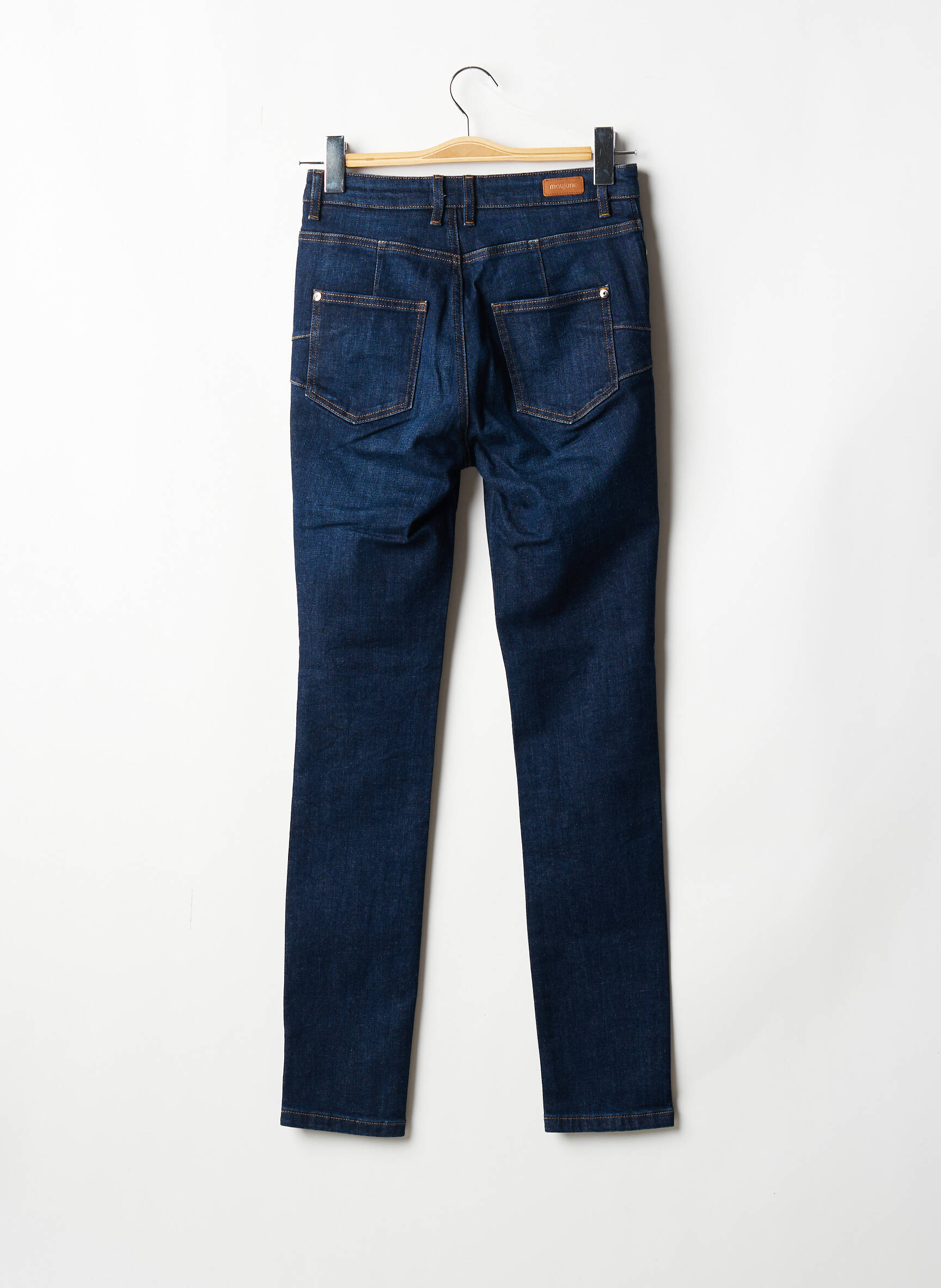 Mayjune Jeans Coupe Slim Femme couleur bleu