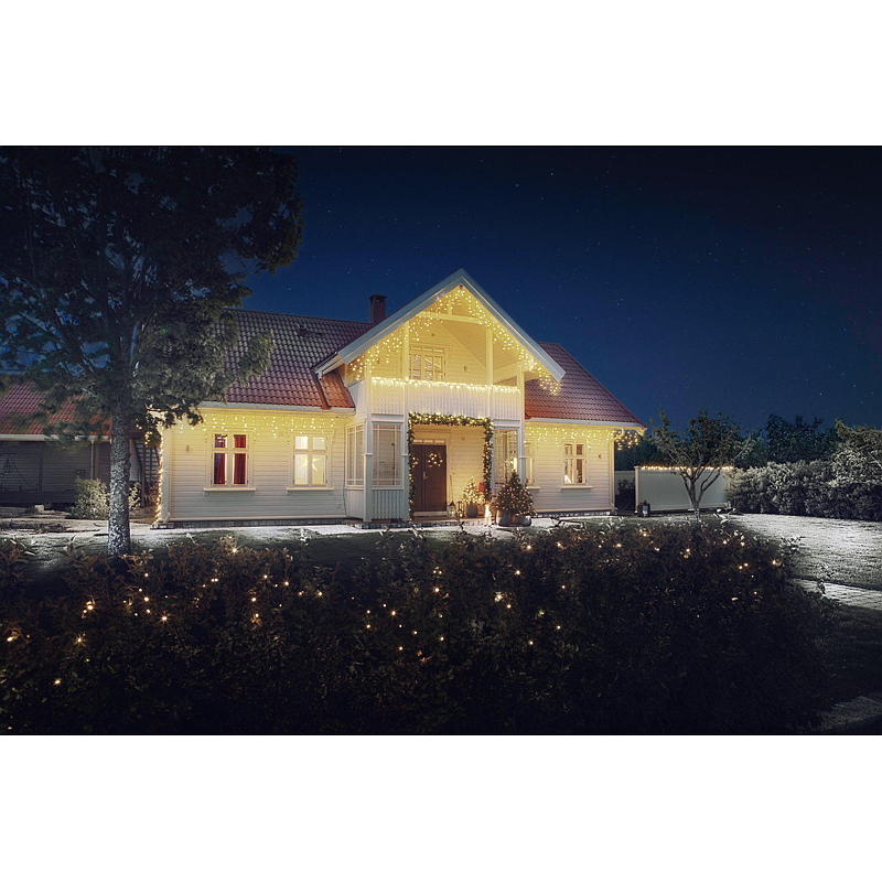 Home Systemlyslenke Istapp 250 LED 5 m, påbygg, Hafjell