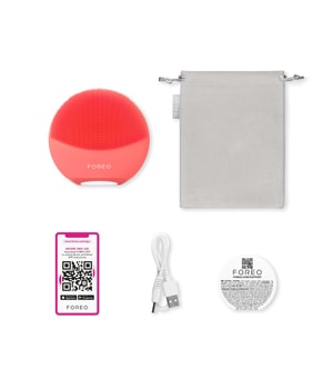 FOREO LUNA™ 4 mini Coral Gesichtsbürste-1 Stk