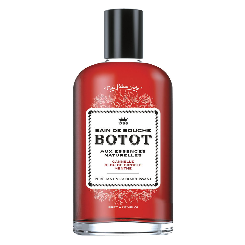 botot BOTOT BAIN DE BOUCHE CANNELLE CLOU DE GIROFLE MENTHE 250ML BAIN DE BOUCHE