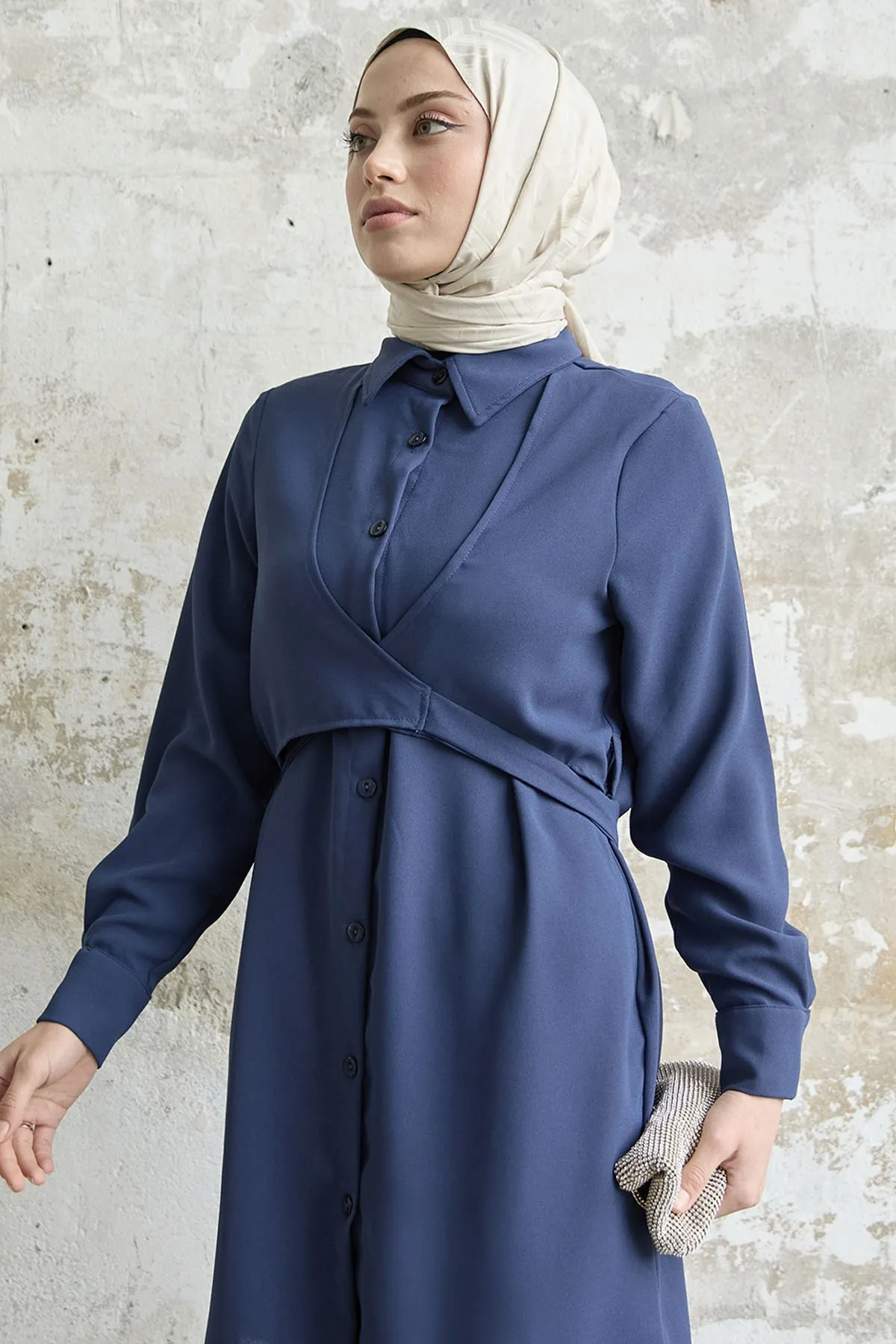 InStyle  Krawattenset vorne, 2er-Set - Marineblau