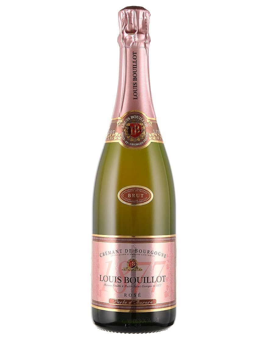 Crémant de Bourgogne Brut Rosé AOC Perle d'Aurore Louis Bouillot 0,75 ℓ