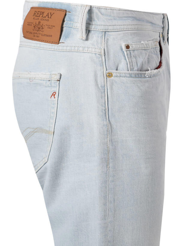 Replay, Jeans Willbi, Regular Fit, Baumwoll-Stretch, hellblau