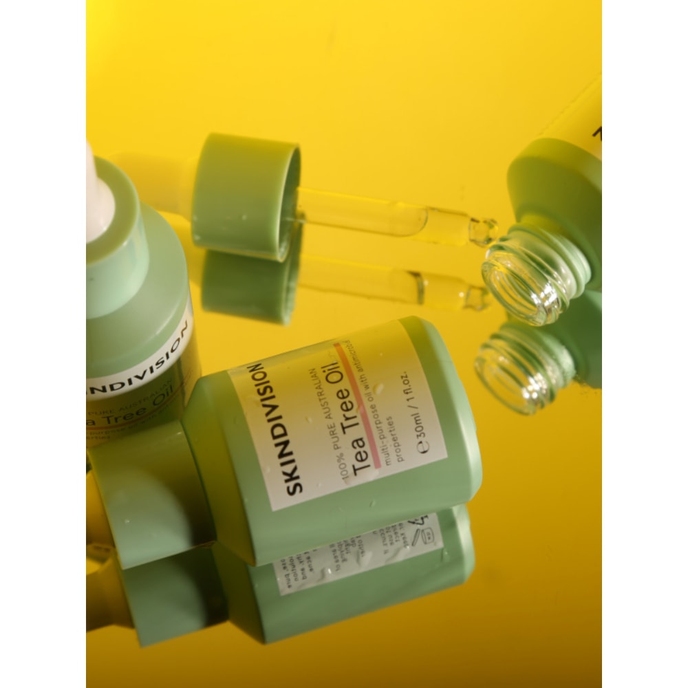skindivision 100% d'huile d'arbre à thé pure huile multi-usages