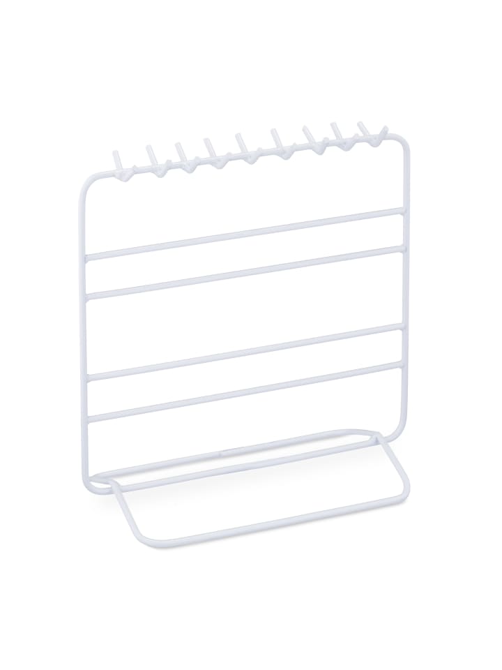 relaxdays Schmuckständer in Weiß - (B)20x (H)21 x (T)10 cm günstig kaufen onesize