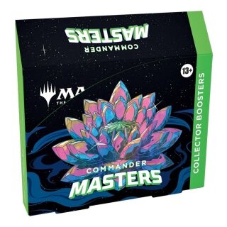 Magic the Gathering: Commander Masters - Collector Booster Display (4) (DE)