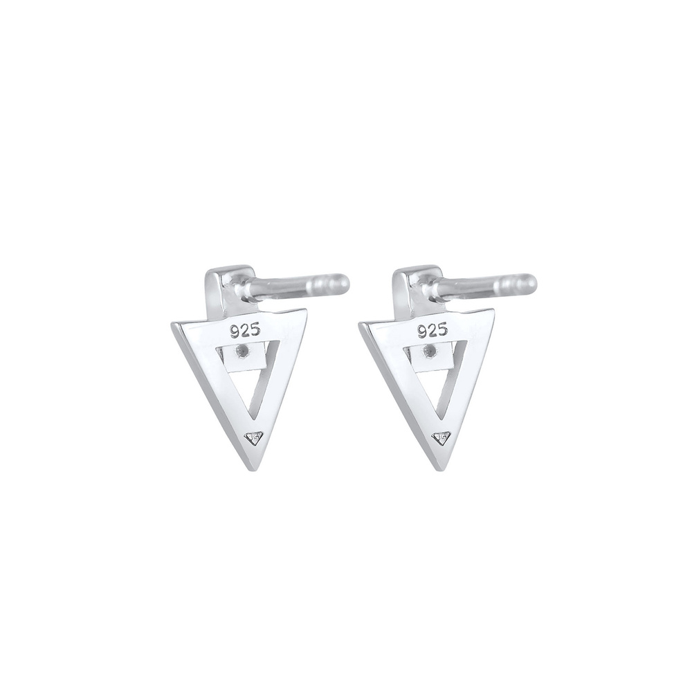 Elli Elli Boucles d'Oreilles Boucles d'oreilles pour femmes - Triangle classique avec  Boucles d'oreilles