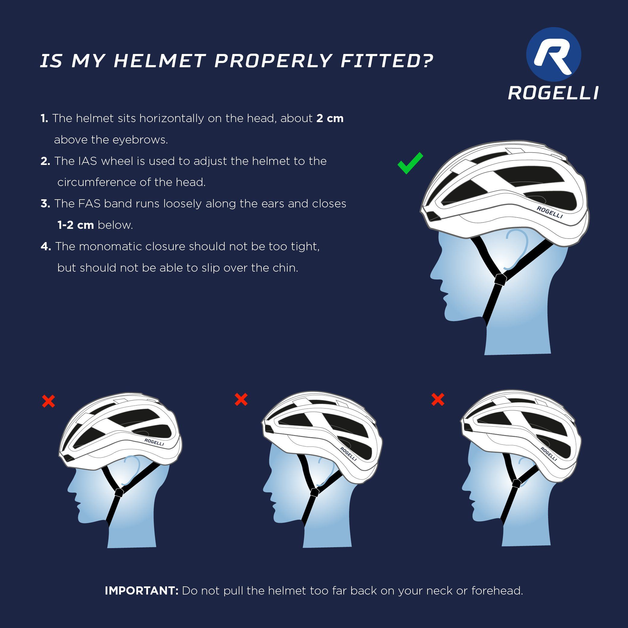 Rogelli Ferox II White Fahrradhelm