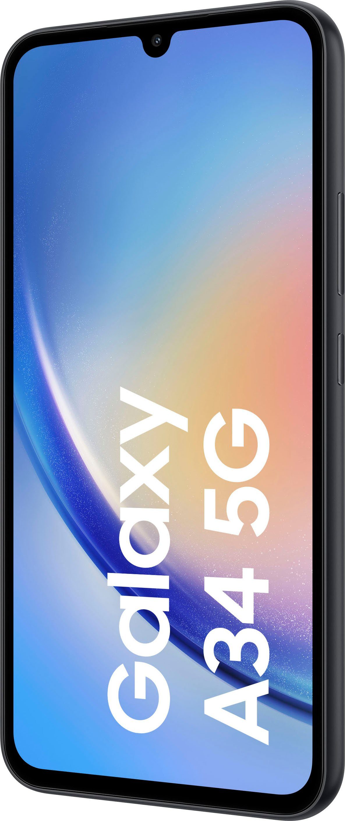 Samsung Galaxy A34 5G 128GB Smartphone (16,65 cm/6,6 Zoll, 128 GB Speicherplatz, 48 MP Kamera)