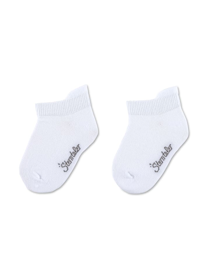 Sterntaler Sneaker-Socken 2er-Pack uni in weiß günstig kaufen