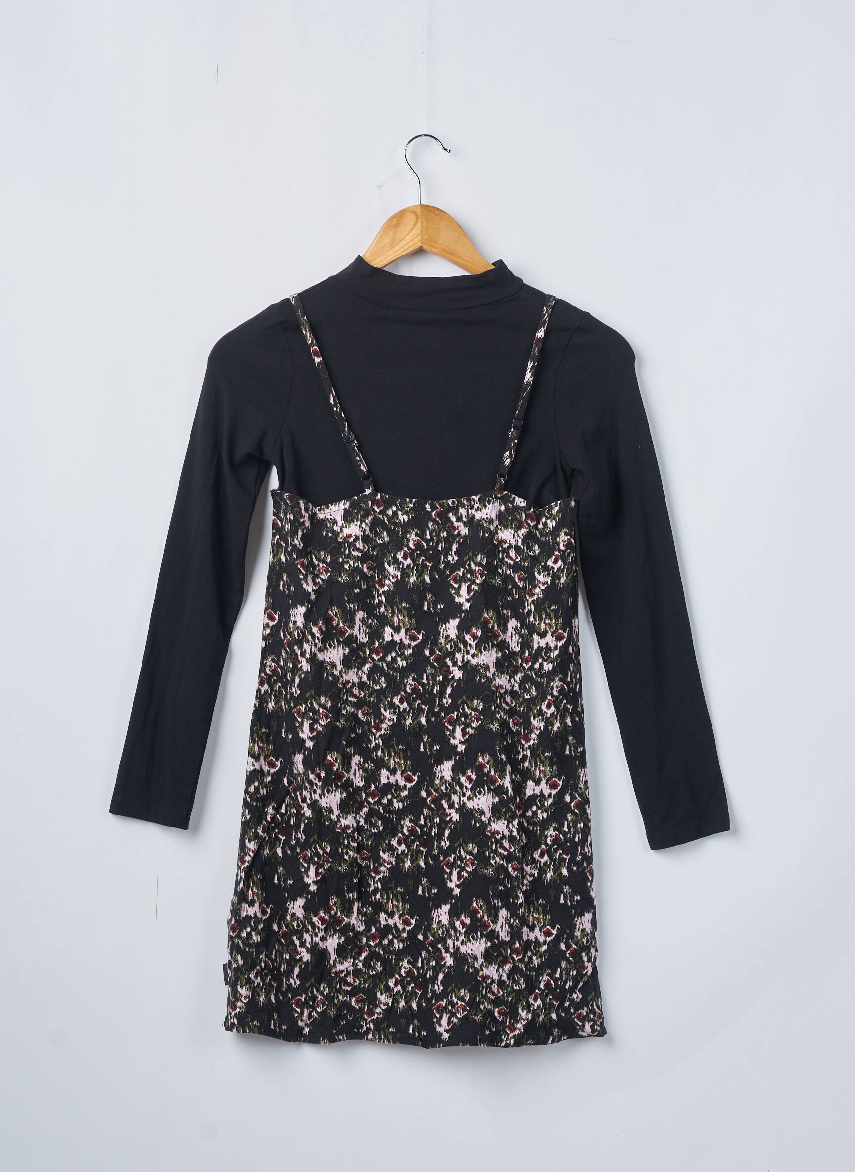 Garcia Robes Mi Longues Fille couleur noir