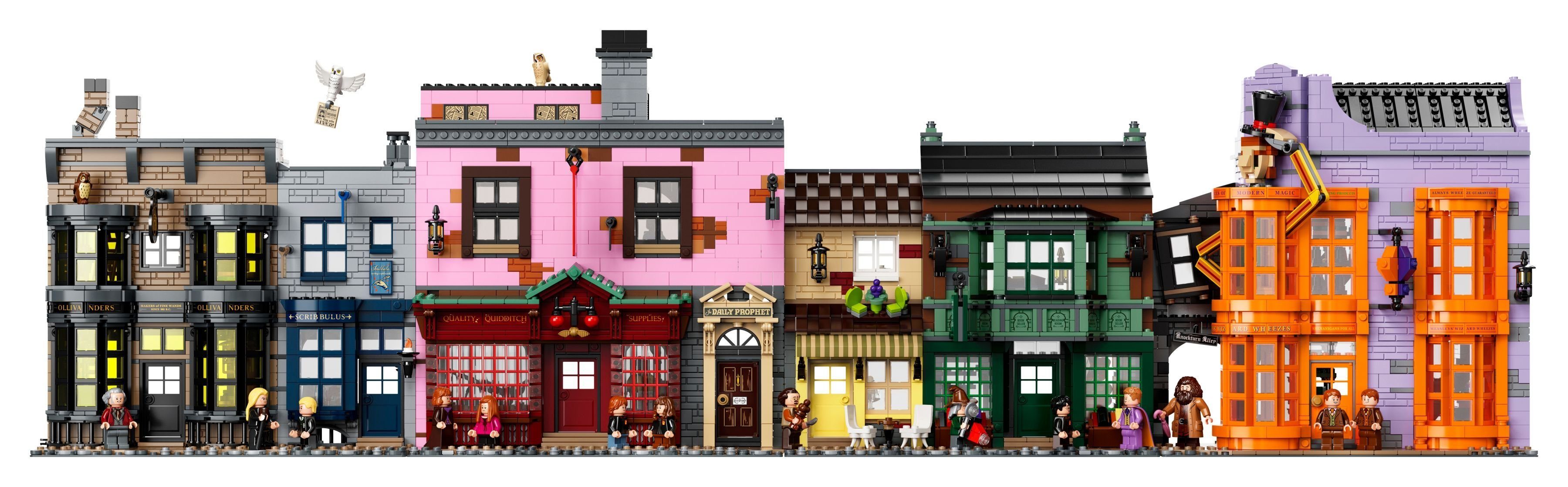 LEGO® Konstruktionsspielsteine LEGO Harry Potter™ - Winkelgasse, (Set, 5544 St)