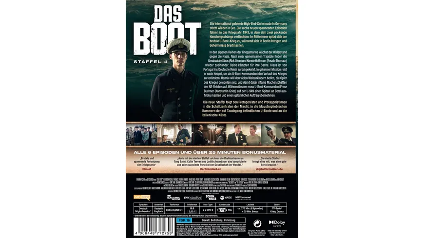 Das Boot - Staffel 4  [2 DVDs]
