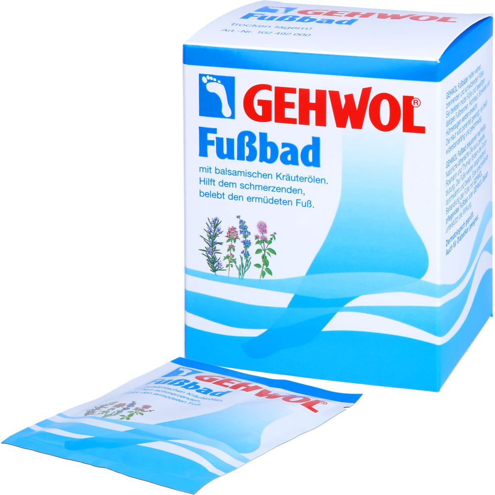 Fußbad Portionsbtl.